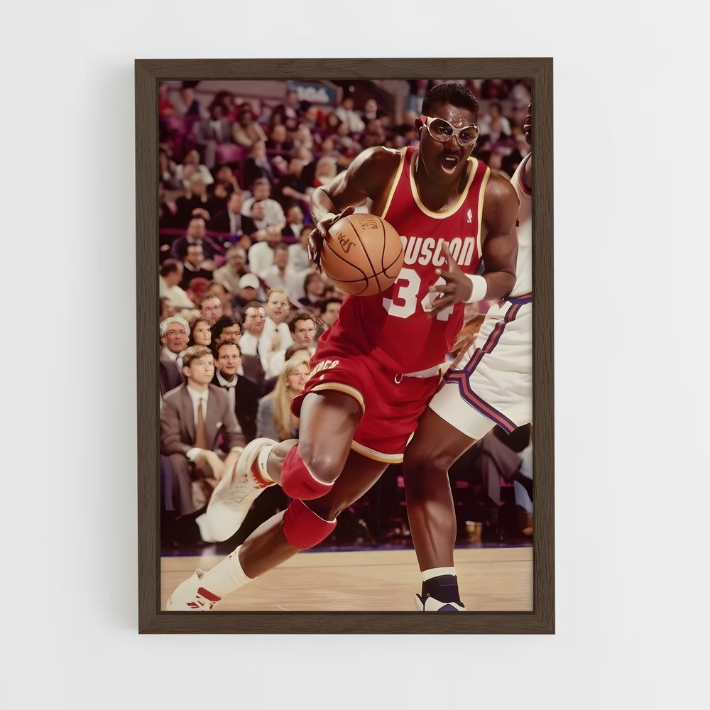 Poster L'Empire d'Olajuwon – affiche Basketball (vue 5)